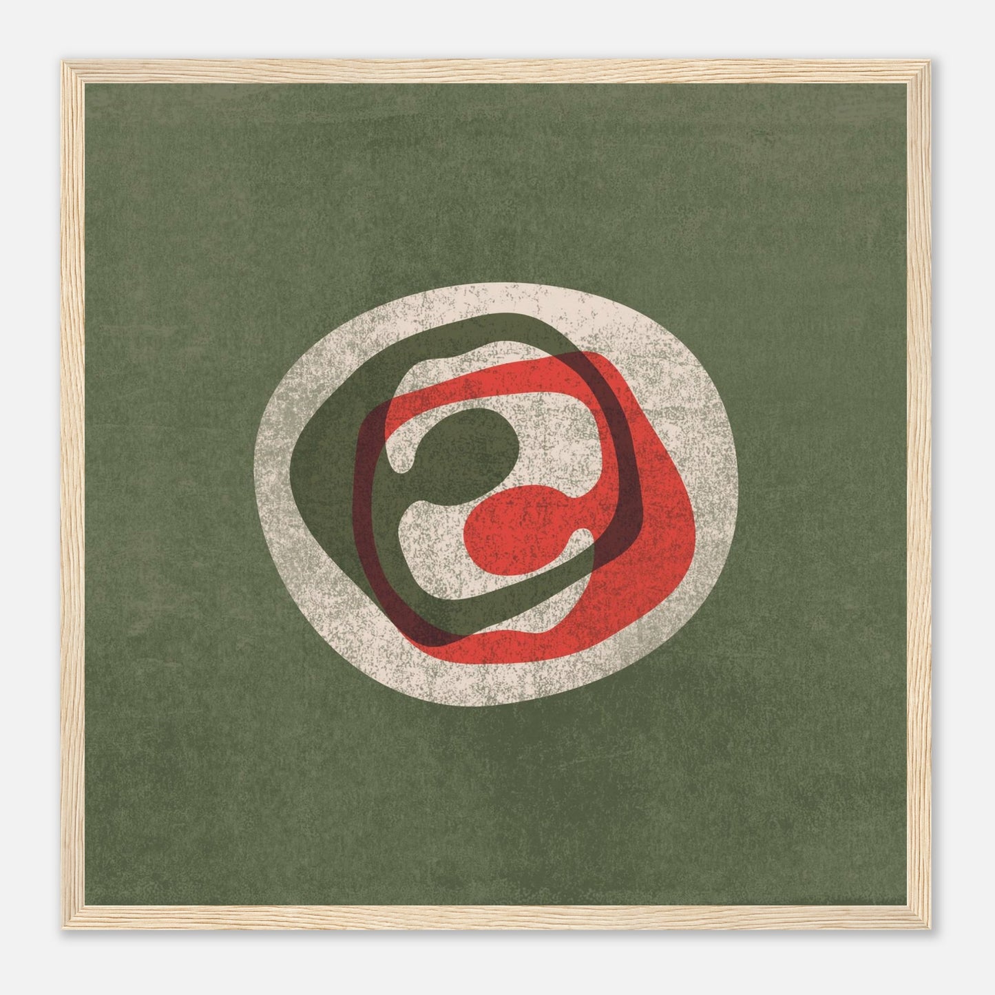 „The Lovers“-Poster im Holzrahmen