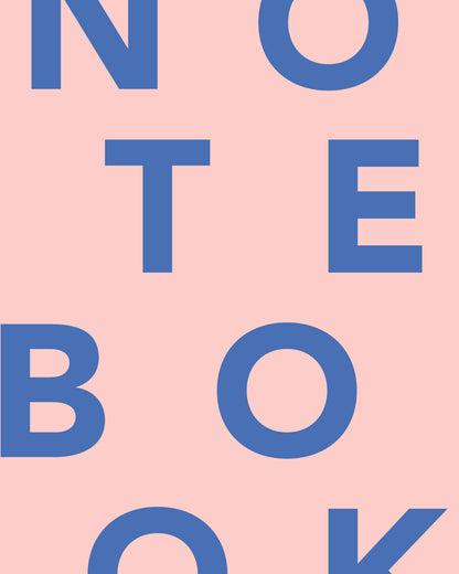 Detailansicht des Covers Note Book Rosa Blue