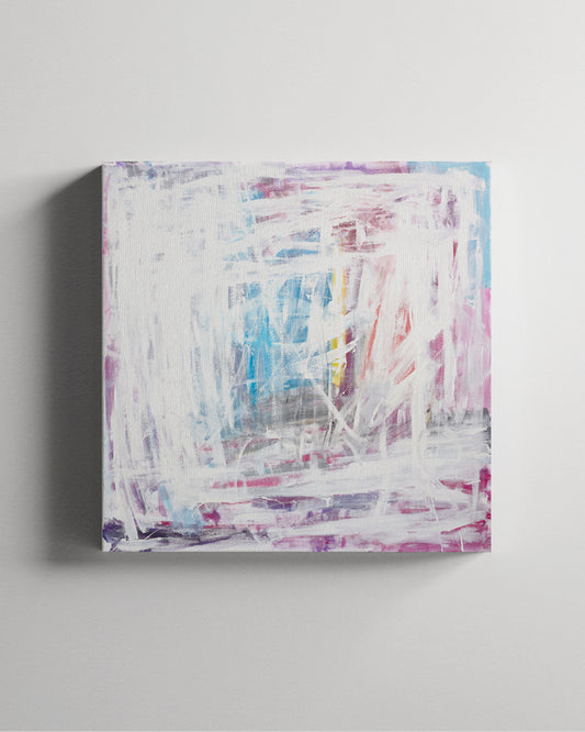 Glimmer Of Hope – Abstraktes Kunstwerk von Patrick Fornell als Leinwanddruck