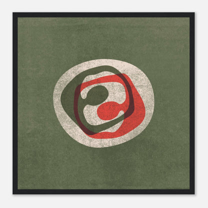 „The Lovers“-Poster im schwarzen Rahmen