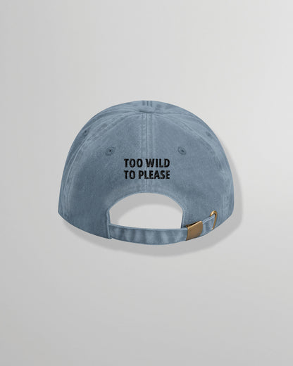 Cap | Too Wild – Dad Cap mit Katzen-Stickerei
