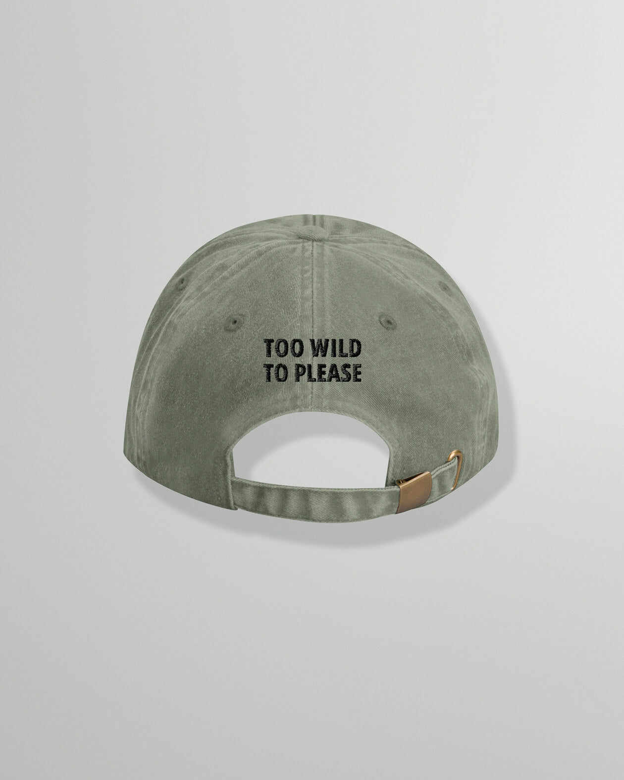 Cap | Too Wild – Dad Cap mit Katzen-Stickerei