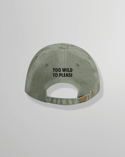 Cap | Too Wild – Dad Cap mit Katzen-Stickerei