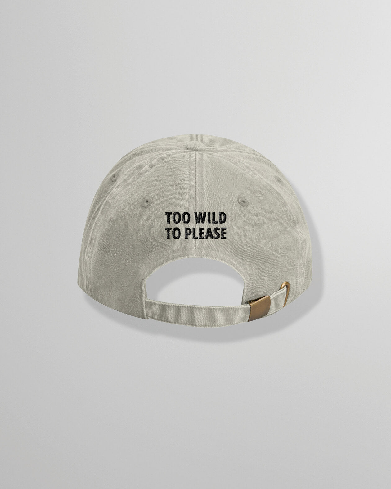 Cap | Too Wild – Dad Cap mit Katzen-Stickerei
